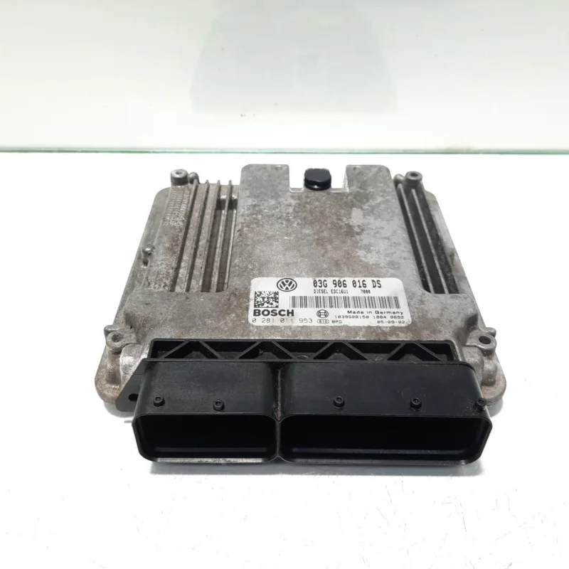Calculator motor, cod 03G906016DS, 0281011953, Seat, 2.0 TDI, BKD (idi:499932) Cel mai bun preț