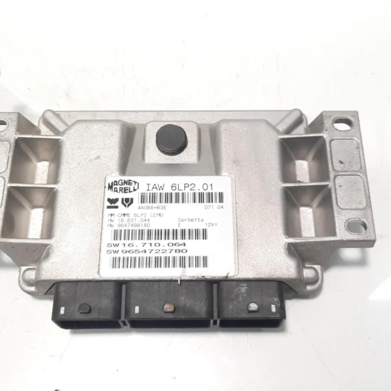 Chilipir Calculator motor, cod 9654722780, 9647498180, Citroen, 1.4 benz, KFW (idi:495891)