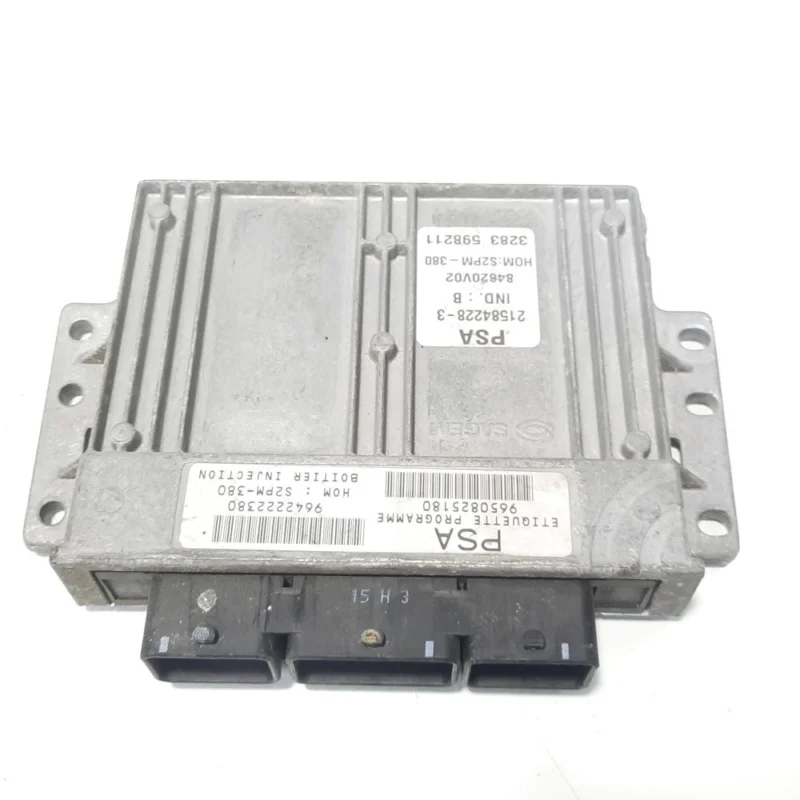 Disponibil imediat Calculator motor, cod 9650825180, 9642222380, Peugeot 207 CC (WD), 1.4 benz, KFV (idi:495771)