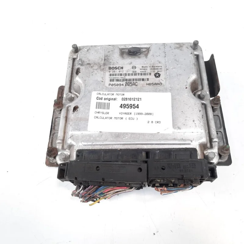Calculator motor, cod 0281012121, Chrysler Voyager IV (RG, RS) 2.8 CRD (id:495954) Calitate înaltă