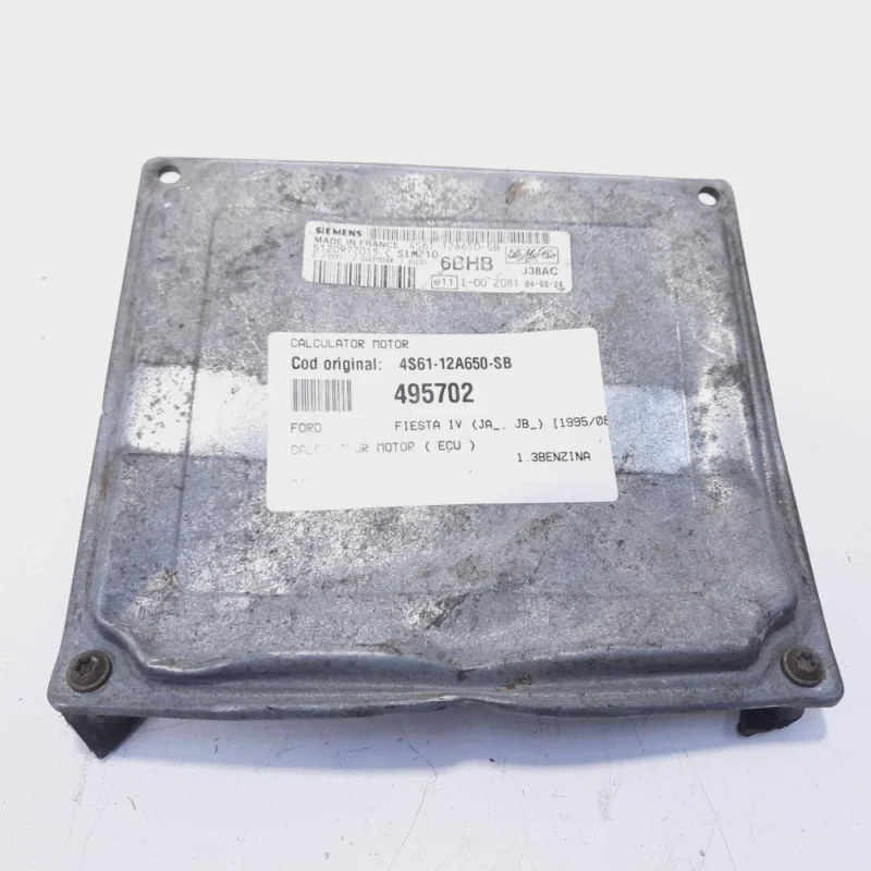 Calculator motor Siemens, cod 4S61-12A650-SB, Ford Fiesta 4 (JA, JB) 1.3 Benz (id:495702) Reduceri