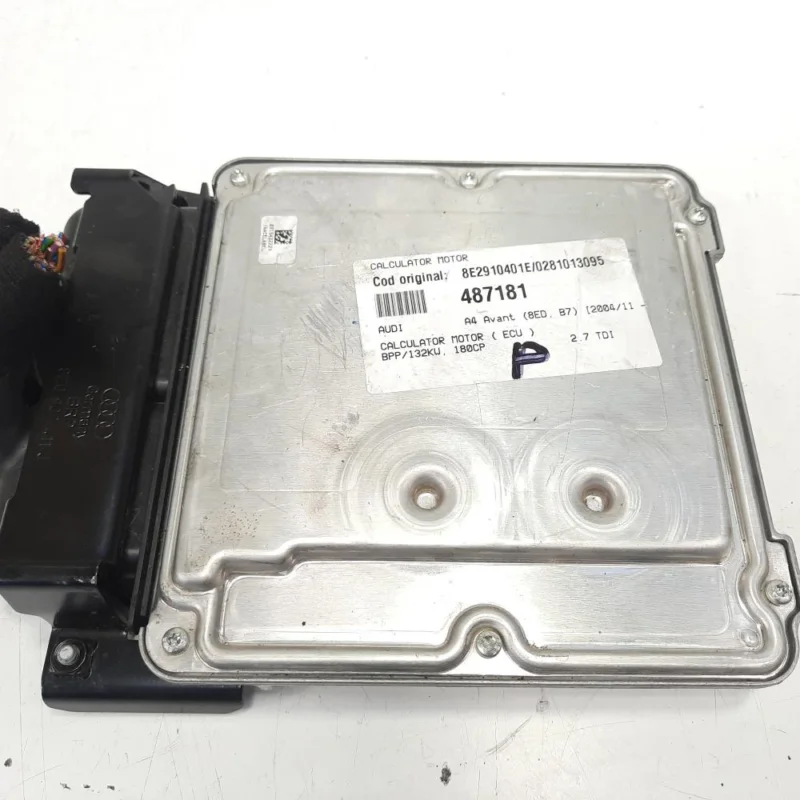 Retur ușor Calculator motor, cod 8E2910401E, 0281013095, Audi A4 (8EC, B7), 2.7 TDI, BPP (idi:487181)