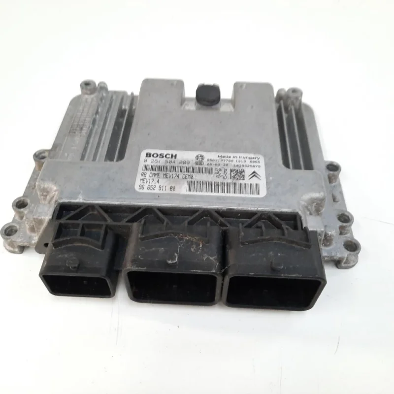 Calculator motor, cod 9665291180, 0261904009, Peugeot 207 (WA), 1.4 benz, 8FS (idi:491975) Reducere