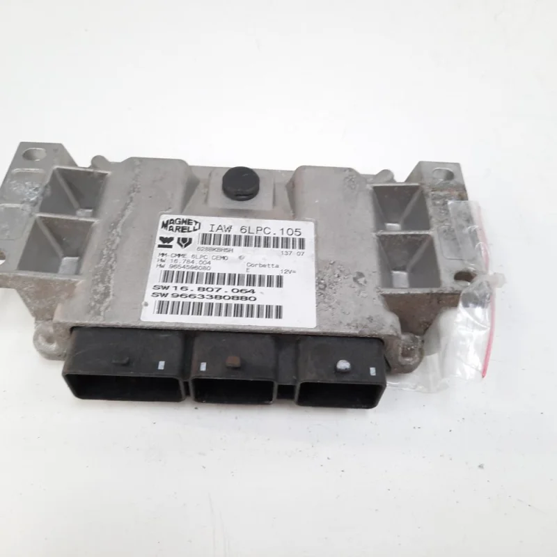 Calculator motor, cod 9663380880, 9654596080, Peugeot 207 Sedan, 1.4 benz, KFU (idi:491982) Premium