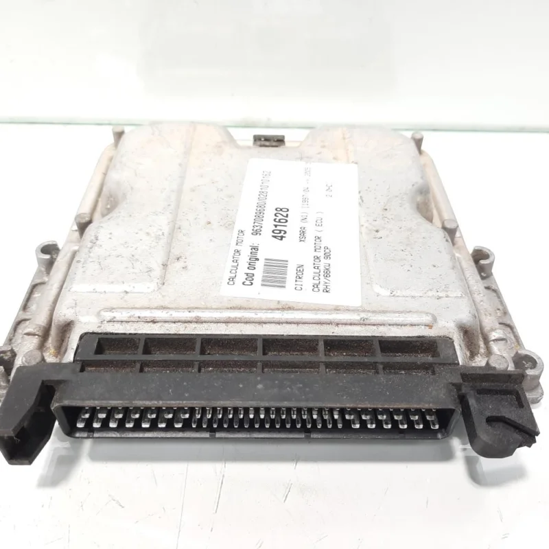 Calculator motor, cod 9637089680, 0281010162, Peugeot Partner (I), 2.0 HDI, RHY (idi:491628) Reducere