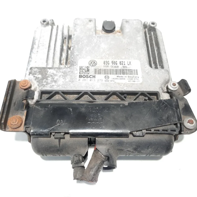 Calculator motor, cod 03G906021LK, 0281013279, Seat Altea (5P1), 1.9 TDI, BXE (idi:491582) Nu rata