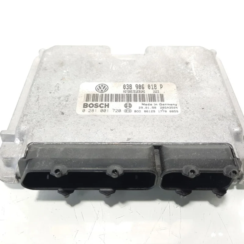 Calculator motor, cod 038906018P, 0281001720, Audi A4 (8D2, B5), 1.9 TDI, AFN (idi:491845) Livrare rapidă