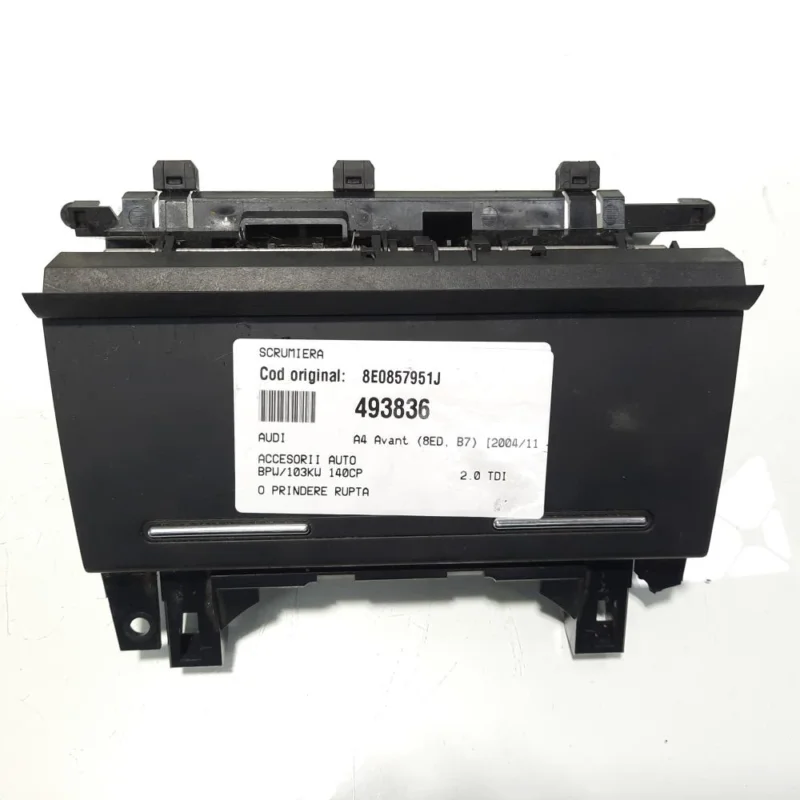 Preț mic Scrumiera, cod 8E0857951J, Audi A4 Avant (8ED, B7) (id:493836)