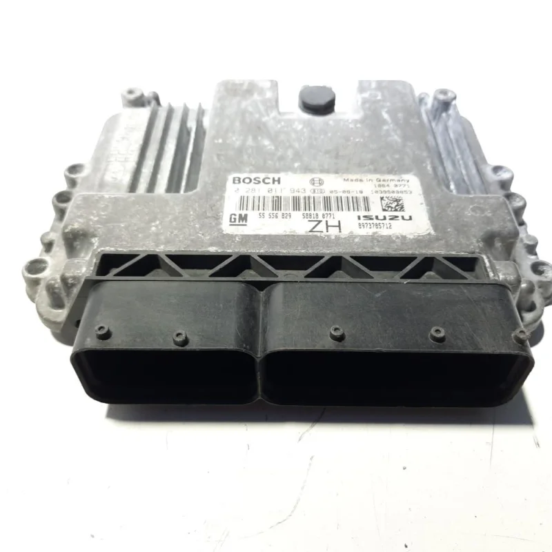 Calculator motor, cod GM55556829, 0281011943, Opel Astra G Coupe, 1.7 CDTI, Z17DTL (idi:491747) Promoție