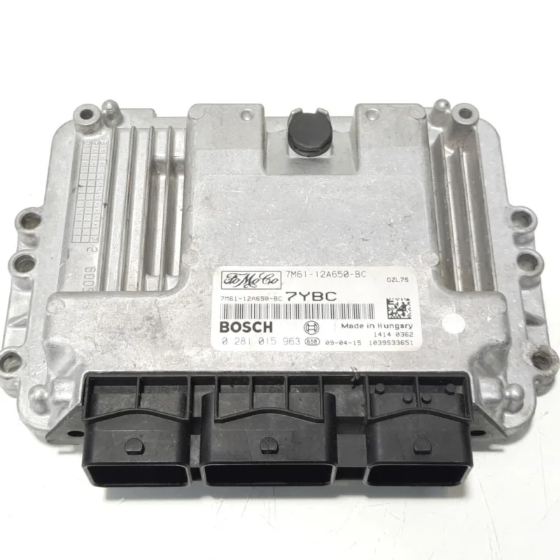 Calculator motor, cod 7M61-12A650-BC, Mazda 3 (BK) 1.6 DI Turbo, Y601 Cumpărături sigure