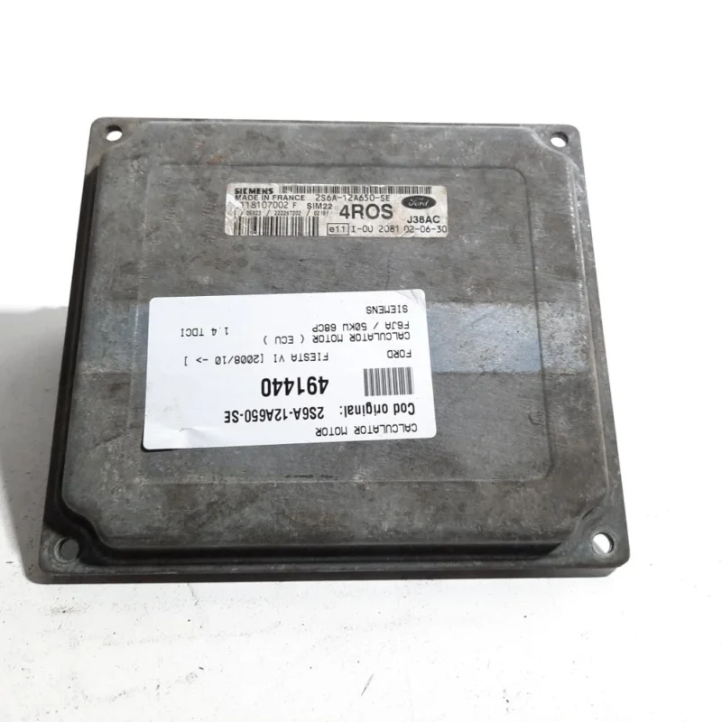Calculator motor Siemens, cod 2S6A-12A650-SE, Mazda 2 (DY), 1.4 benz, FXJA (idi:491440) Preț promoțional