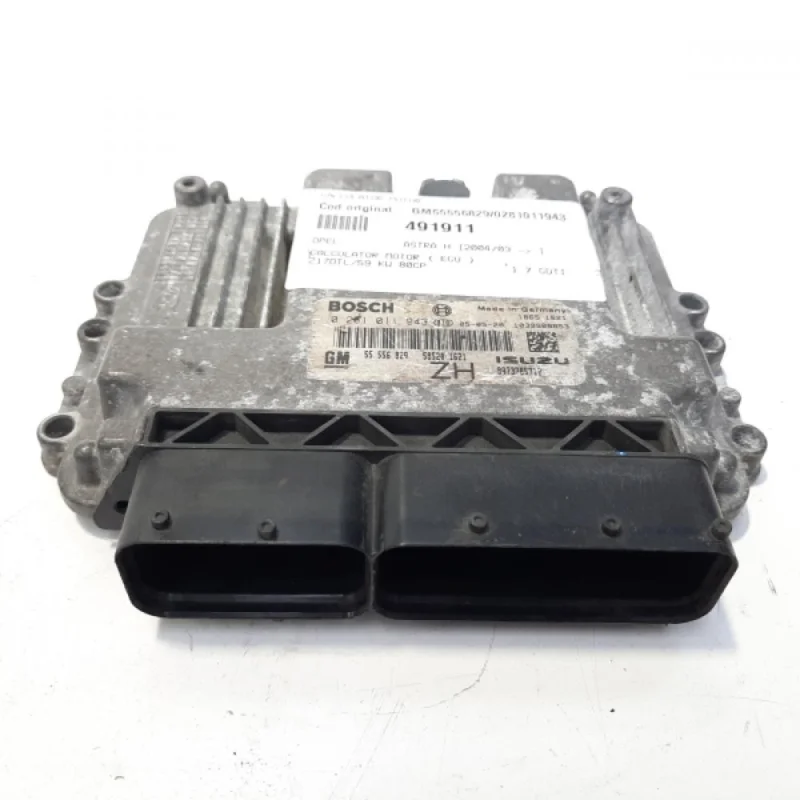 Calculator motor, cod GM55556829, 0281011943, Opel Astra H, 1.7 CDTI, Z17DTL (id:491911) Premium