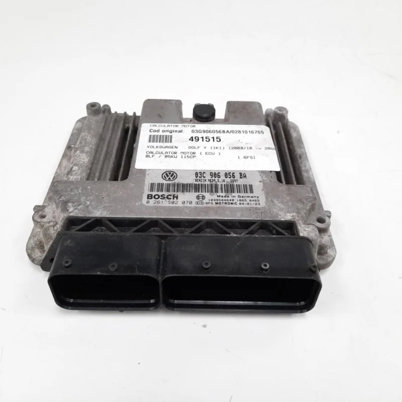 Calculator motor, cod 03G906056BA, 0281016765, Vw Golf 5 (1K1) 1.6 FSI, BLF (id:491515) Noutate