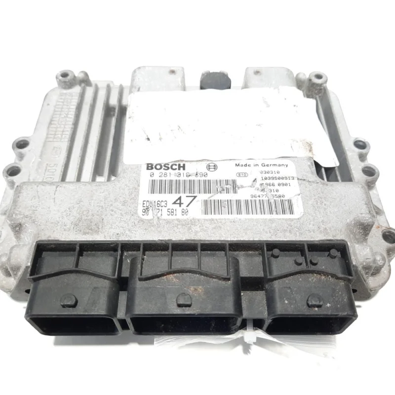 Calculator motor, cod 9647158180, 0281010390, Peugeot 307 SW, 1.4 HDI, 8HZ (id:491355) Calitate înaltă