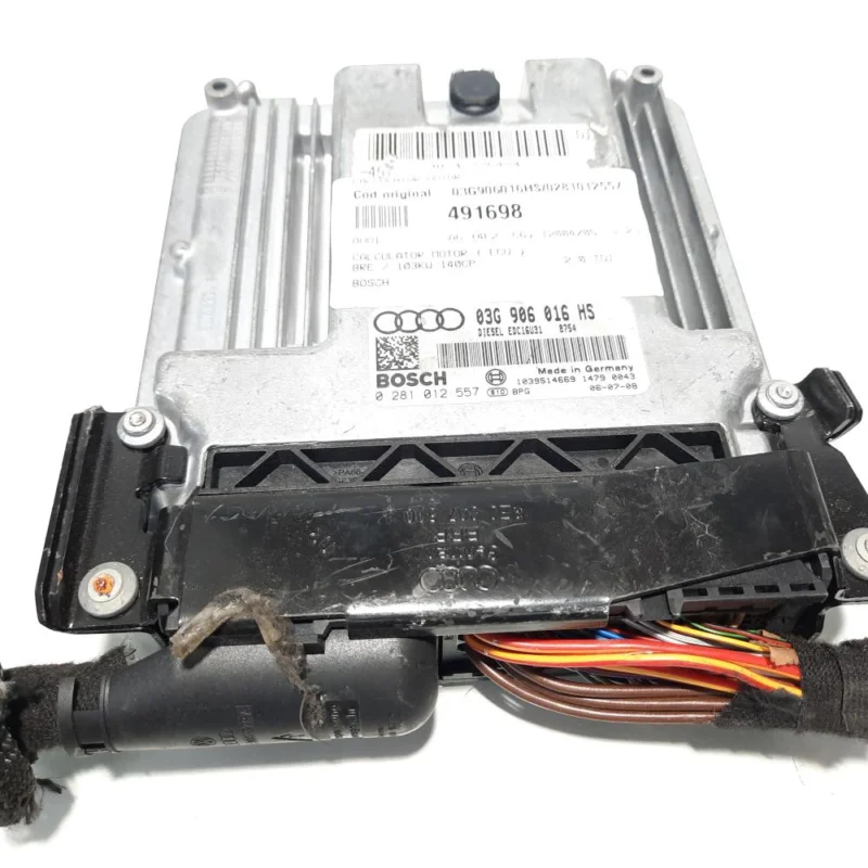 Vezi acum Calculator motor Bosch, cod 03G906016HS, 0281012557, Audi A6 (4F2, C6) 2.0 TDI, BRE (id:491698)
