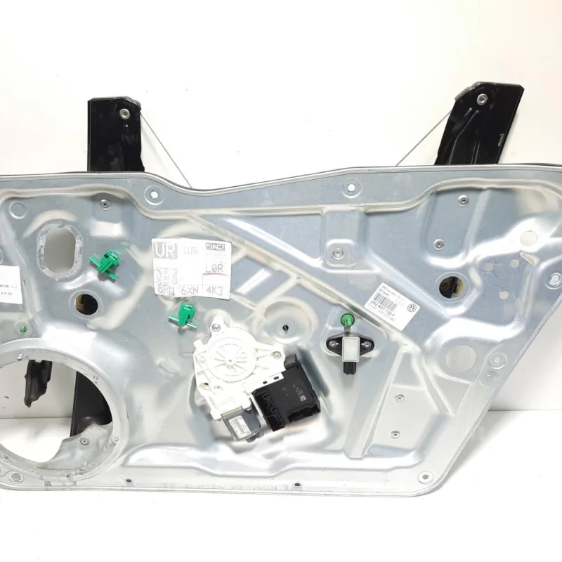 Plată securizată Macara cu motoras dreapta fata, cod 5N2837730F, Vw Tiguan (5N) (id:491312)