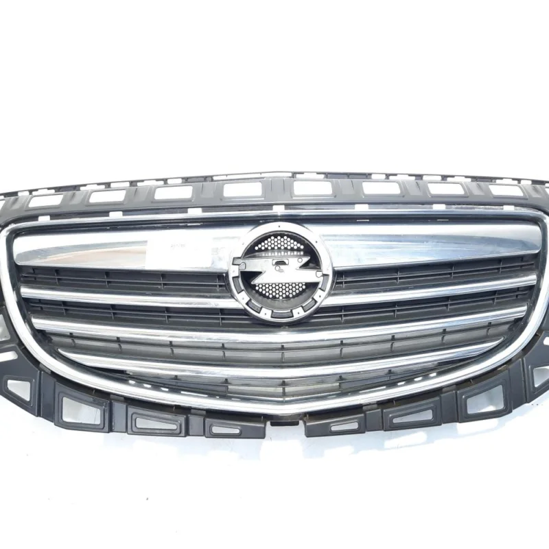 Grila bara fata centrala cu sigla Opel, cod GM13238420, Opel Insignia A (id:491266) Reducere