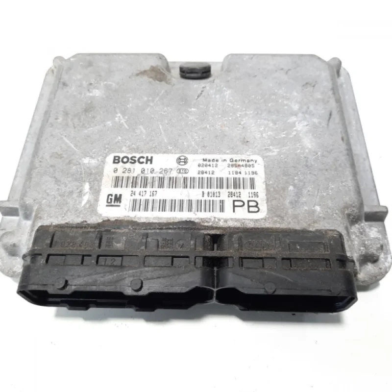 Calculator motor, cod GM24417167, 0281010267, Opel Vectra B (38), 2.0 DTI, Y20DTH (idi:483313) Retur ușor