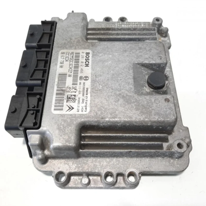 Calculator motor, cod 9661773880, 0281012466, Citroen C5 (II), 1.6 HDI, 9HZ (idi:483555) Livrare gratuită