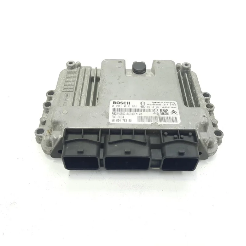 Preț promoțional Calculator motor, cod 9663476380, 0281012981, Peugeot 407 Coupe, 1.6 HDI, 9HZ (idi:483358)