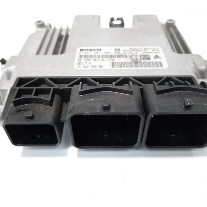 Calculator motor, cod 9664738680, 0261201505, Peugeot 207 CC (WD), 1.6 benz, 5FW (idi:483533) Preferatul clienților