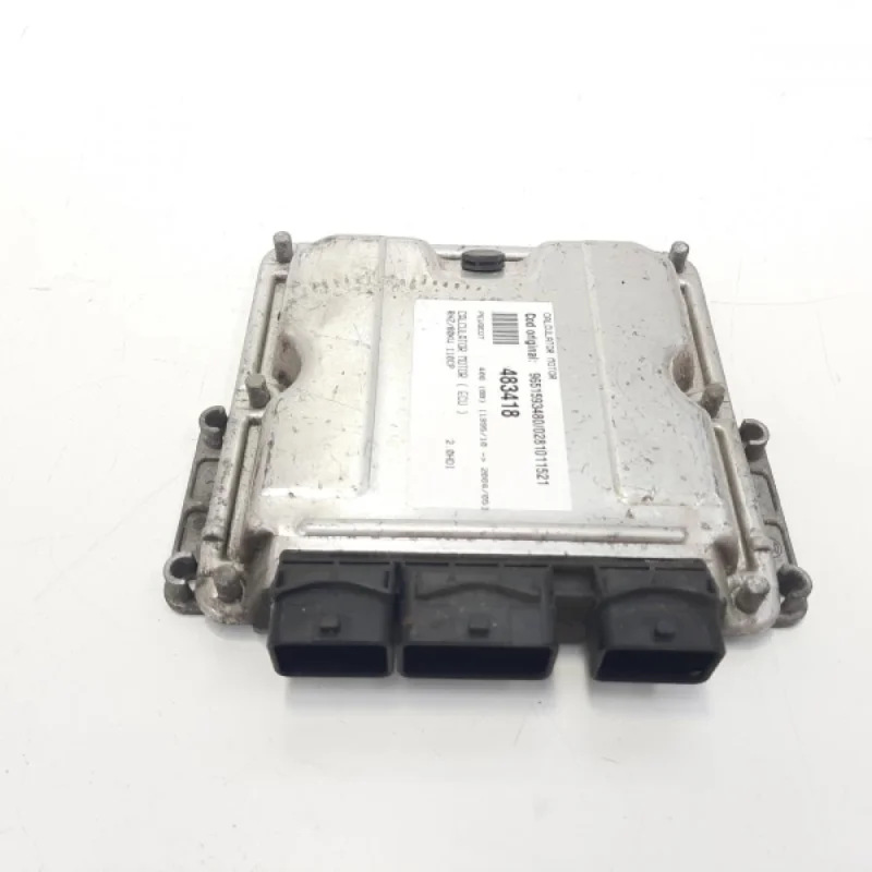 Cumpărături sigure Calculator motor, cod 9651593480, 0281011521, Peugeot Expert (I), 2.0 HDI, RHZ (idi:483418)