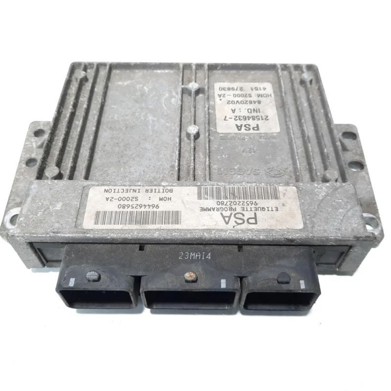Calculator motor, cod 9652202780, 9644625680, Peugeot 207 Sedan, 1.4 benz, KFV (idi:483175) Reducere extra
