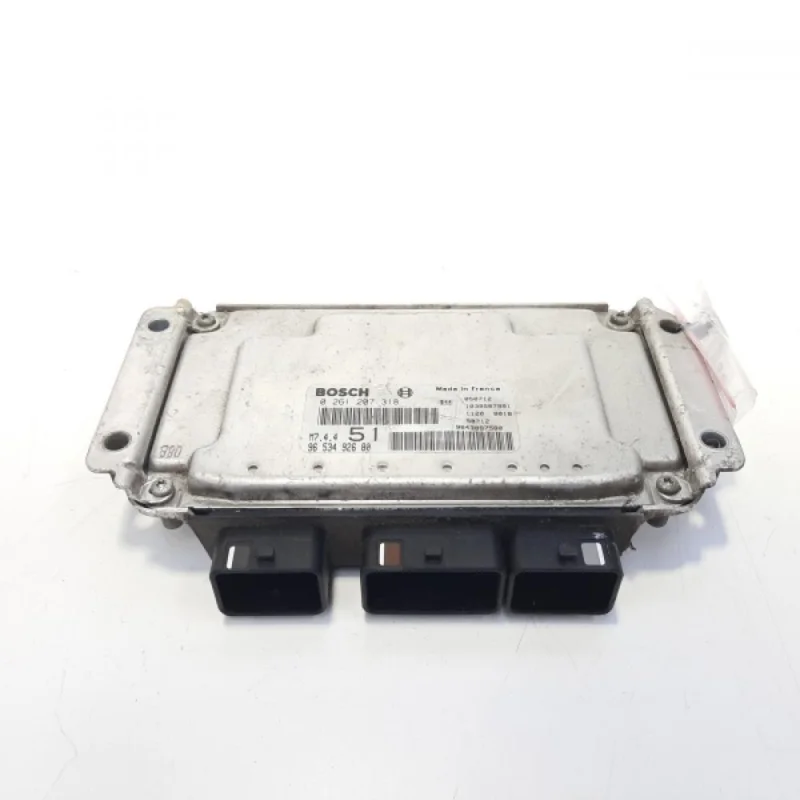 Calculator motor Bosch, cod 9653492680, 0261207318, Peugeot 206 Van, 1.6 benz, NFU (idi:483685) Premium