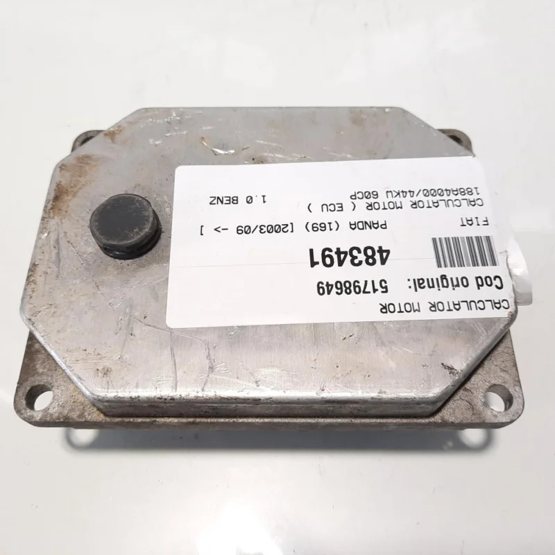 Comandă acum Calculator motor, cod 51798649, Fiat Punto (188), 1.0 benz, 188A4000 (idi:483491)