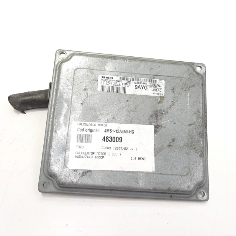 Calculator motor, cod 4M51-12A650-HG, Ford C-Max 1, 1.6 B, HWDA (idi:483009) Premium