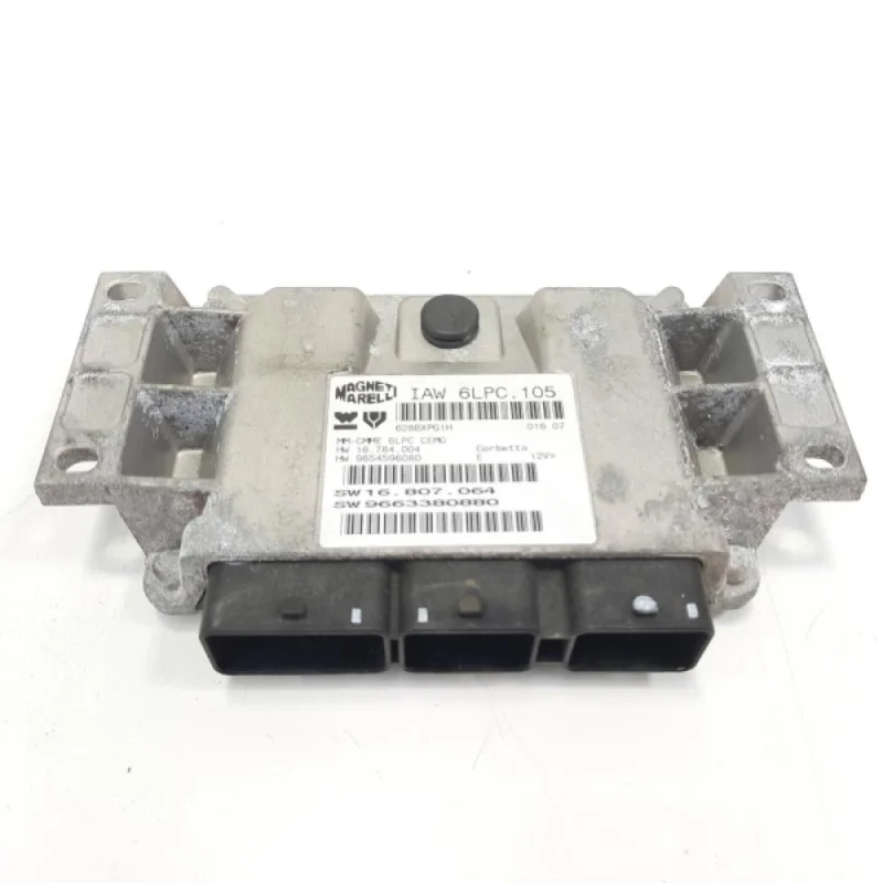 Calculator motor, cod 9663380880, 9654596080, Citroen C4 (I), 1.4 benz 16v benz, KFU (idi:483774) Preț mic