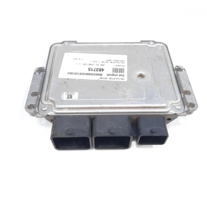 Calculator motor, cod 9666235880, 0261201863, Peugeot 308 CC, 1.6 HDI, 9HX (idi:483715) Cumpărături sigure