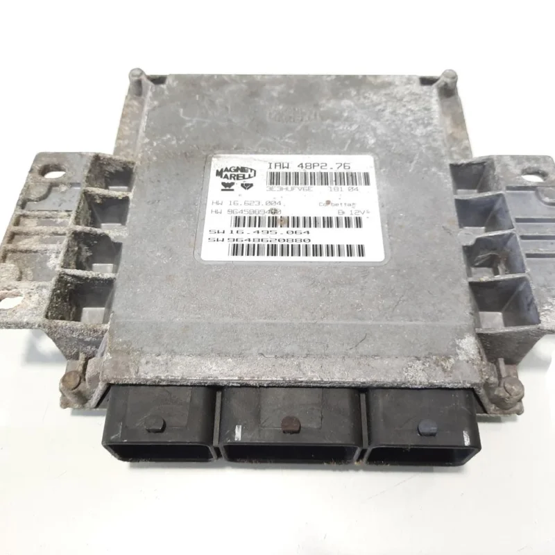 Calculator motor, cod 9648620880, 9645989480, Peugeot 206, 1.1 B, HFZ (id:483582) Ultima șansă