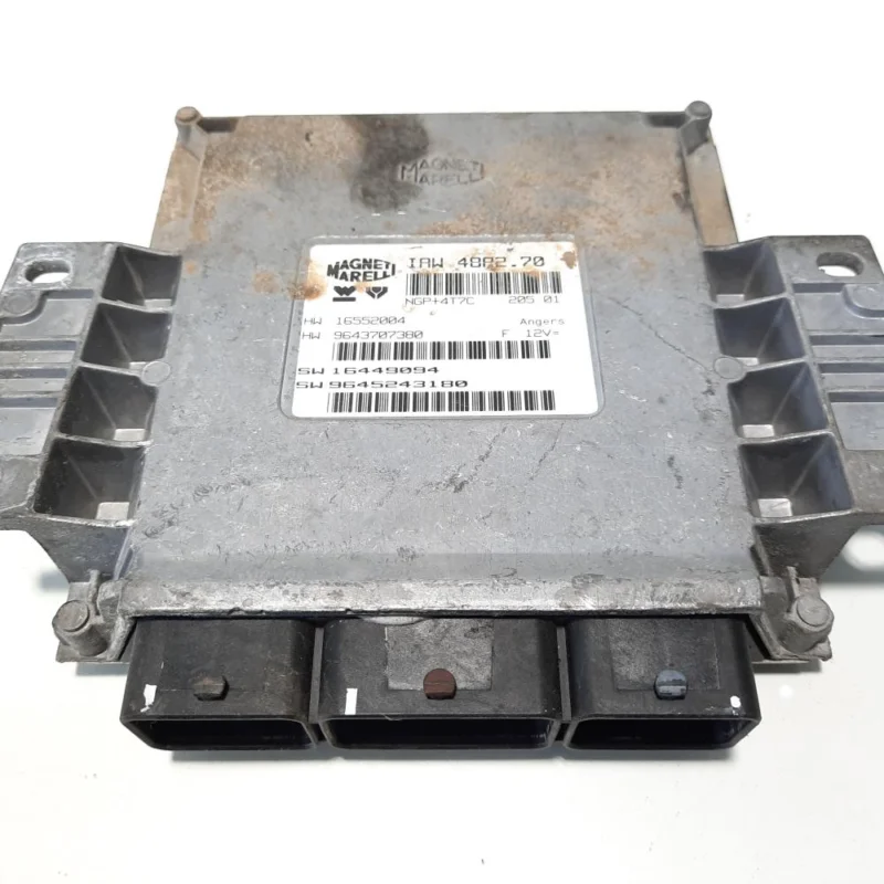 Calculator motor, cod 9645243180, Peugeot 206, 1.1 benz, HFZ (id:483432) Reducere