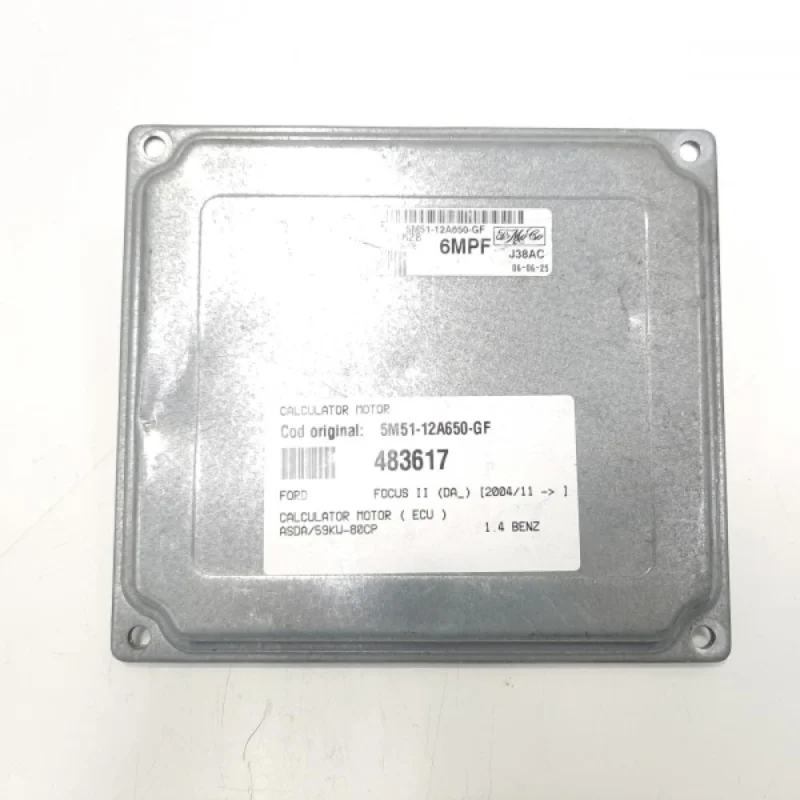 Plată securizată Calculator motor, cod 5M51-12A650-GF, Ford Focus 2 (DA) 1.4 b, ASDA (id:483617)