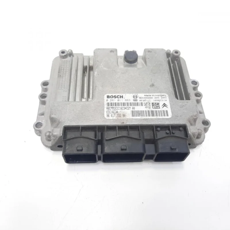 Calculator motor, cod 9661773380, 0281011863, Peugeot 307 SW, 1.6 HDI, 9HX (id:483663) Discount