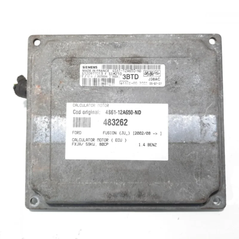 Chilipir Calculator motor, cod 4S61-12A650-ND, Ford Fusion (JU) 1.4 B, FXJA (id:483262)