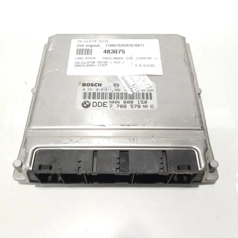 Vezi acum Calculator motor, cod 7788578, 0281010811, Land Rover Freelander (LN) 2.0 D, 204D3 (id:483075)