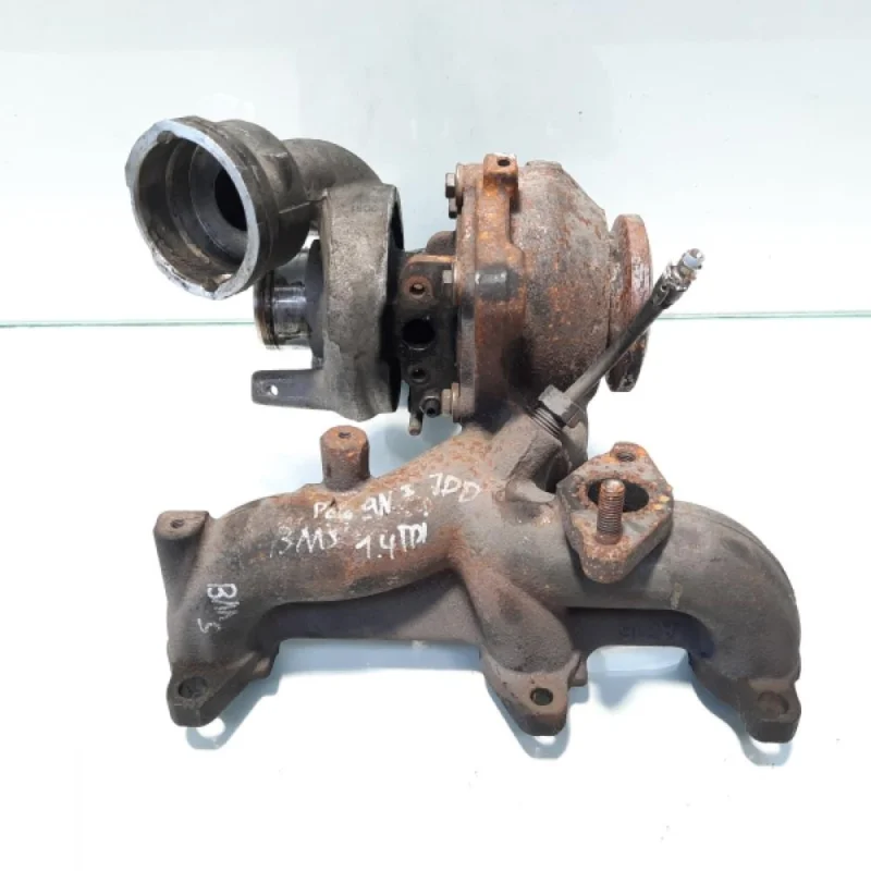 Plată securizată Turbosuflanta, cod 045253019J, Skoda Roomster (5J) 1.4tdi, BMS (pr:110747)