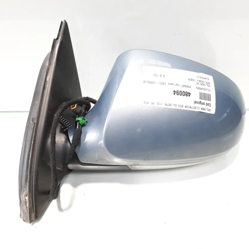 Ofertă limitată Oglinda electrica stanga cu semnalizare, Vw Passat Variant (3C5) (id:480094)
