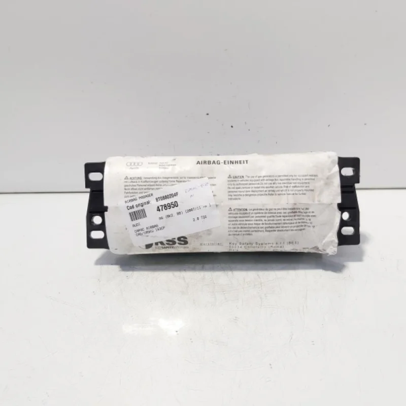 Airbag pasager, cod 8T0880204F, Audi A4 (8K2, B8) (id:478950) Retur ușor