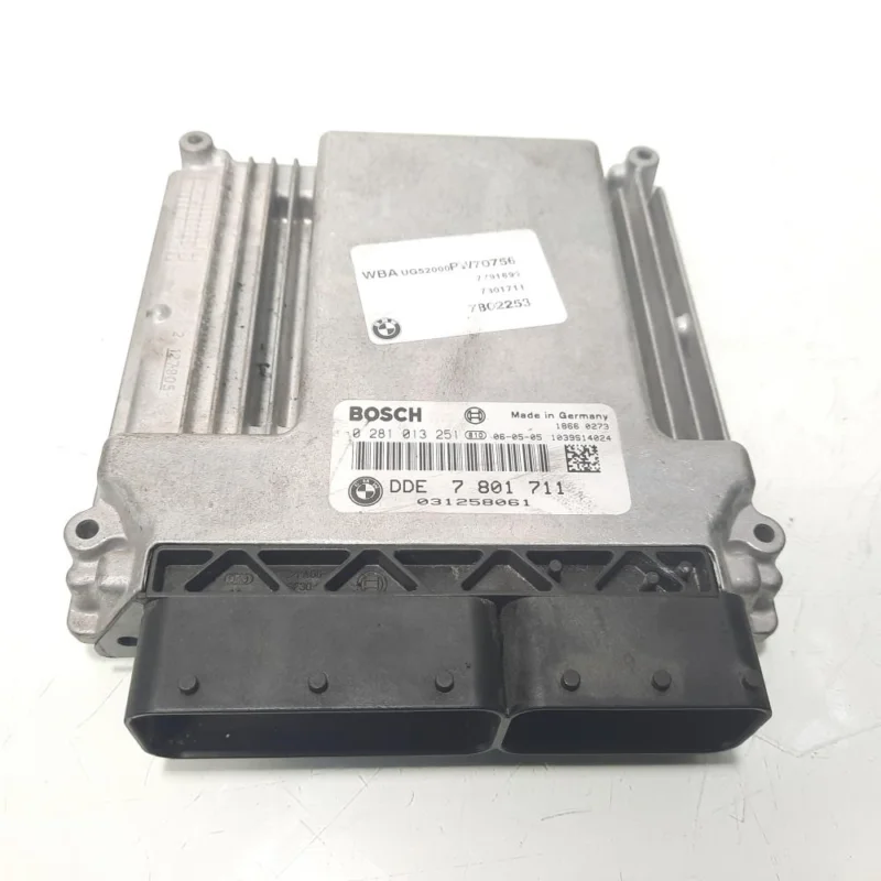 Reducere Calculator motor, cod 7801711, 0281013251, Bmw 5 Touring (E61), 2.0 diesel, 204D4 (idi:472520)