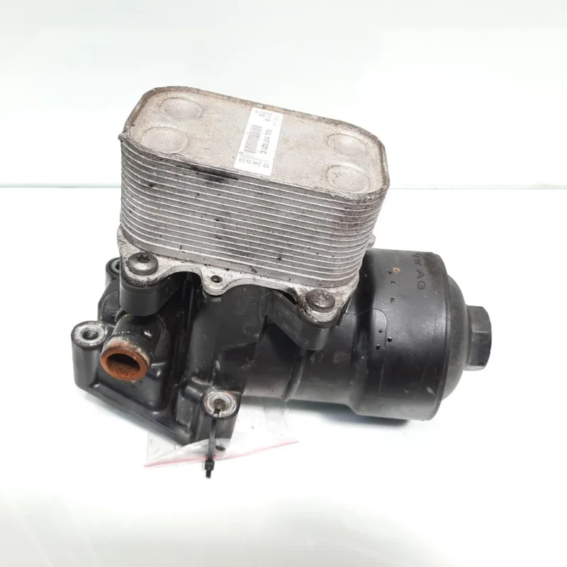 Carcasa filtru ulei si racitor ulei, cod 03L115389C, 03L117021C, Skoda Octavia 2 (1Z3), 1.6 TDI, CAY (idi:476924) Reducere specială