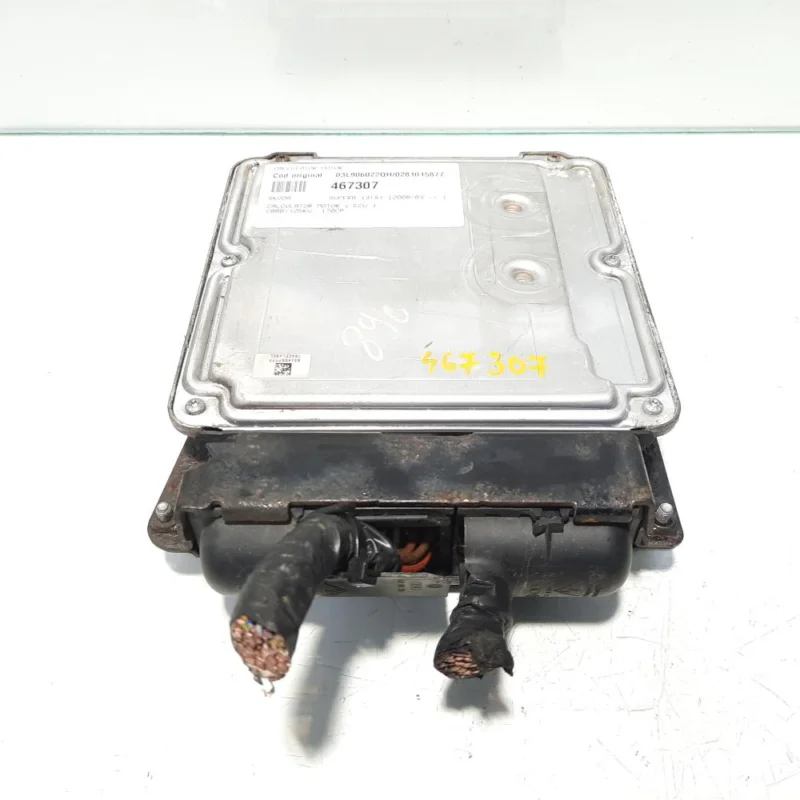 Calculator motor, cod 03L906022QH, 0281015877, Audi TT (8J3) 2.0 tdi, CBBB (id:467307) Reducere