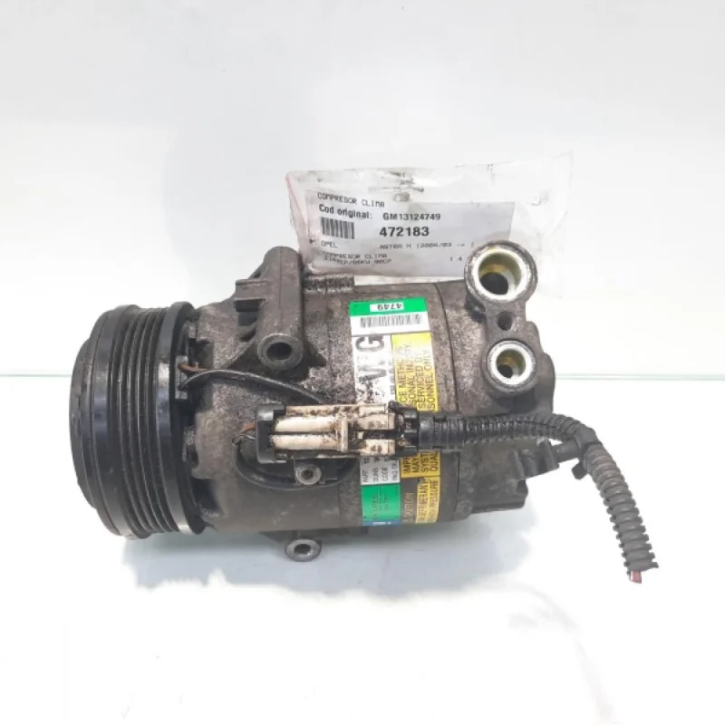 Nu rata Compresor clima, cod GM13124749, Opel Astra H Twin Top, 1.4 benz, Z14XEP (pr:110747)