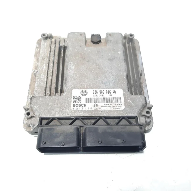 Expediere rapidă Calculator motor, cod 03G906016AQ, Skoda Octavia 2 (1Z3) 2.0 TDI, BKD (idi:471793)