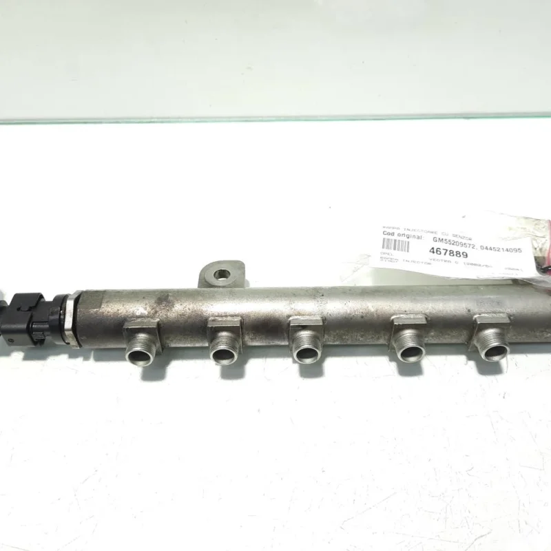 Rampa injectoare cu senzor, cod GM55209A572, 0445214095, Fiat Stilo (192) 1.9 d m-jet, 192A8000 (idi:467889) Cumpără acum