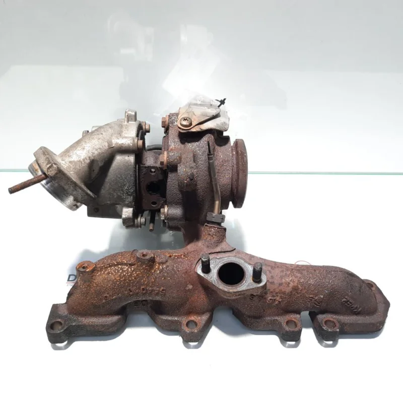 Turbosuflanta, cod 03L253056D, Skoda Fabia 2 (facelift), 1.6 TDI, CAYB (idi:447217) Livrare rapidă