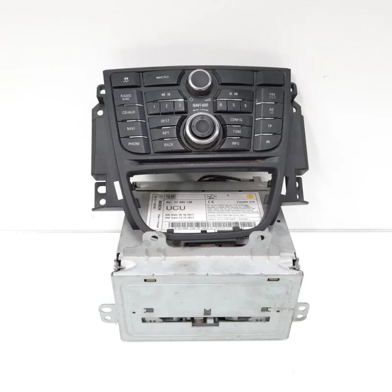Preț redus Radio CD cu butoane comenzi, cod 22805138, 13360093, Opel Astra J Combi (idi:461431)