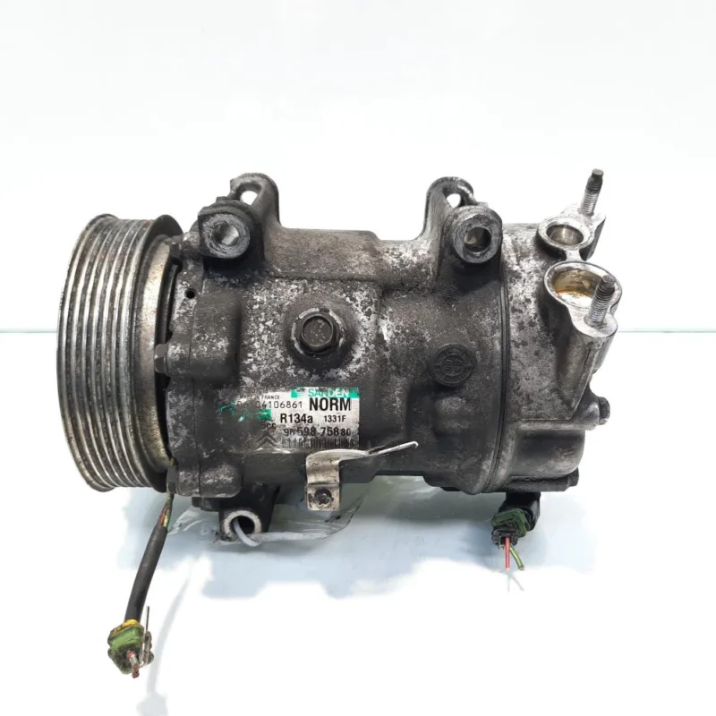 Reducere extra Compresor clima, cod 9659875880, Citroen Berlingo 2, 1.6 hdi, 9HX